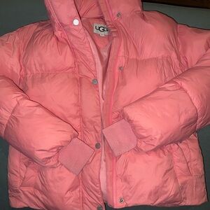 UGG Pink Puffer Jacket